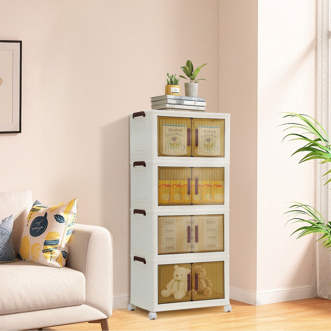 Storage box lockers with doors & wheels | Stornfield