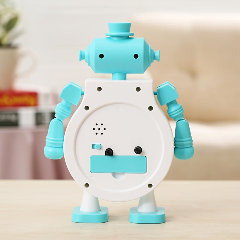 Fun Cartoon Robot Alarm Clock with Sleep Timer for Kids | Stornfield