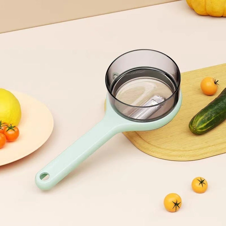 Double-sided Stainless Steel Blade Peeling Knife With Storage Box Stornfield