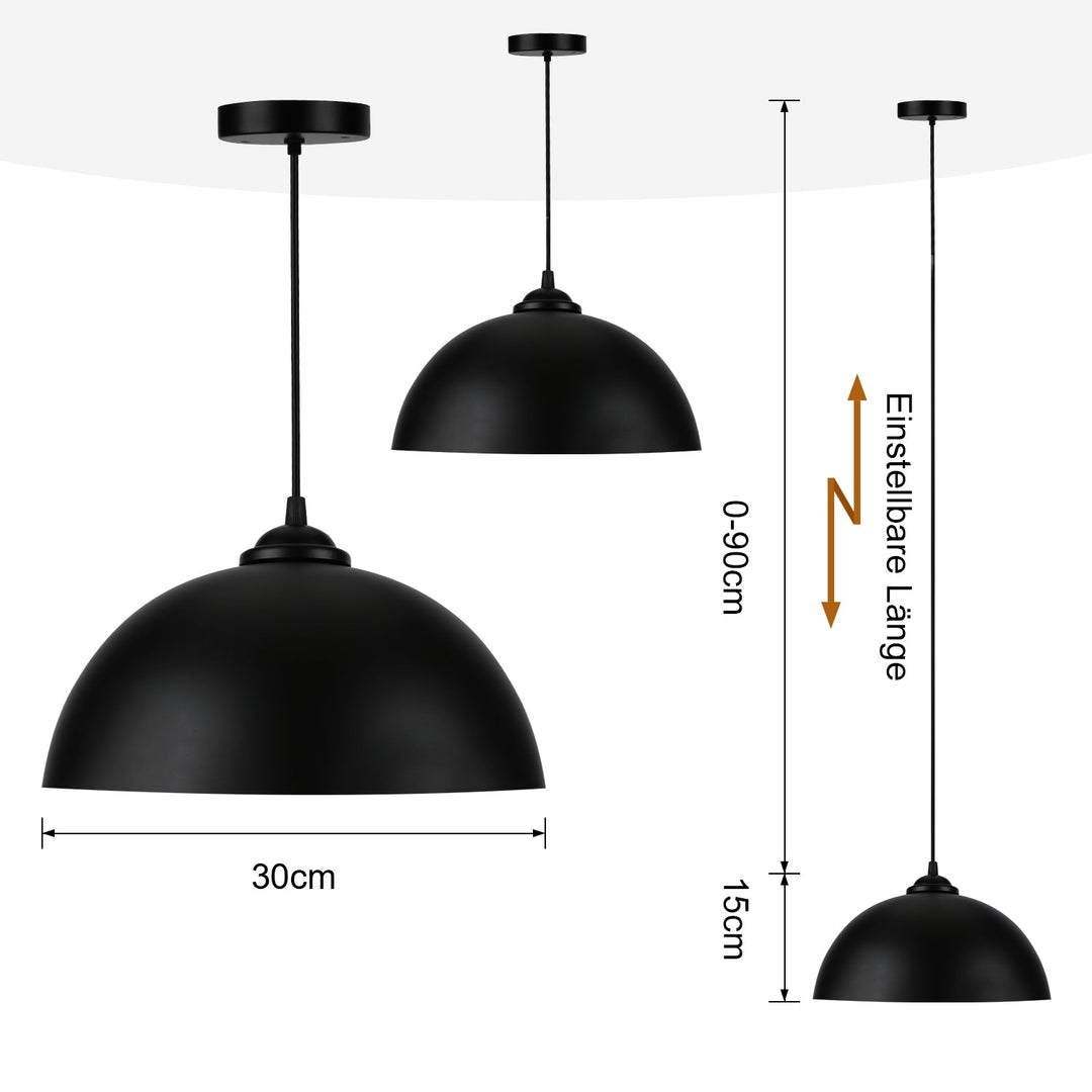 Retro Metal Lampshade 2 Pieces | Stornfield
