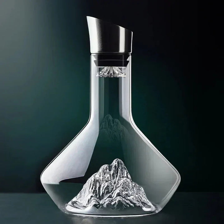 1500ml Iceberg Crystal Decanter – Exquisite lead-free wine aerator | Stornfield