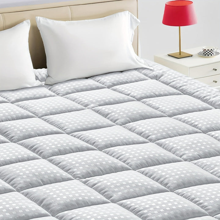 Ultimate Cooling Mattress Pad – Premium Quilted Pillow Top, Luxuriously Fluffy and Ultra-Breathable with Secure 14-18 Deep Pocket Cover – Enhanced Sleep Comfort, 1pc | Stornfield