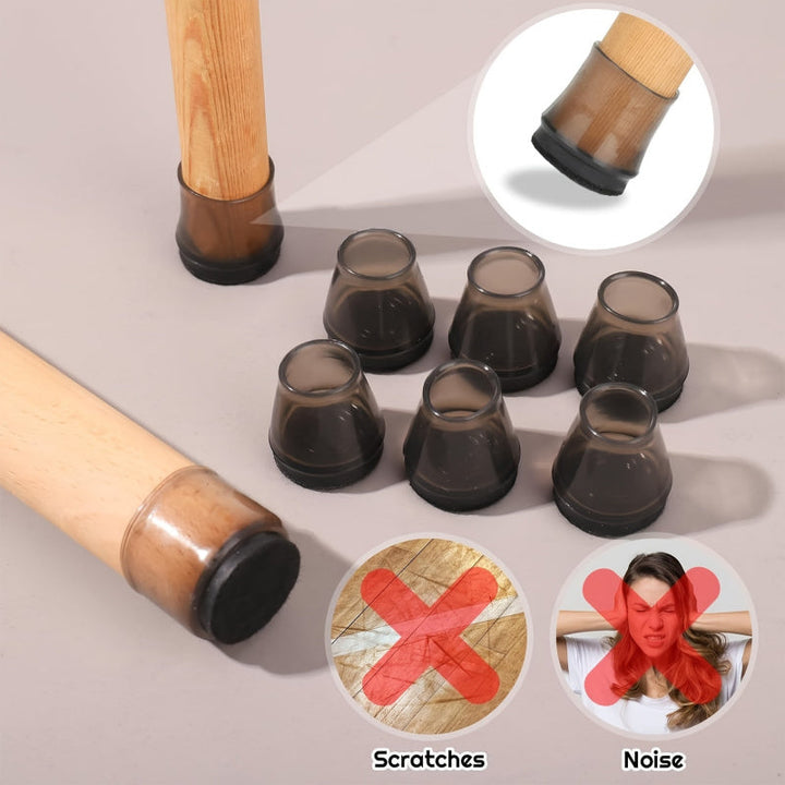 Chair leg felt gliders caps | Stornfield