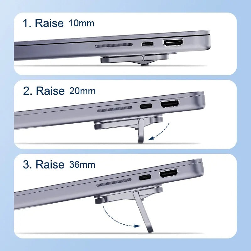 Invisible Aluminum Laptop Stand Stornfield