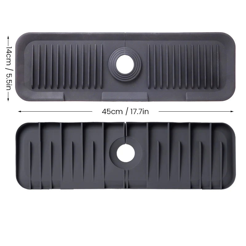 Pure Color Silicone Draining Mat | Stornfield