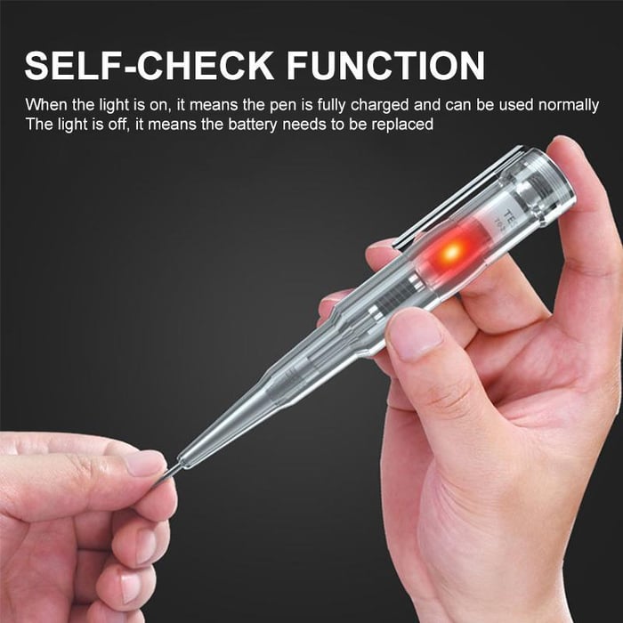 ProVolt Voltage Detector Set – Waterproof & LED Indicator (2 Pieces) | Stornfield