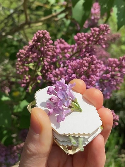 Stornfield | Mini Flower Press | Compact Botanical Keepsake Maker | Portable Craft Tool