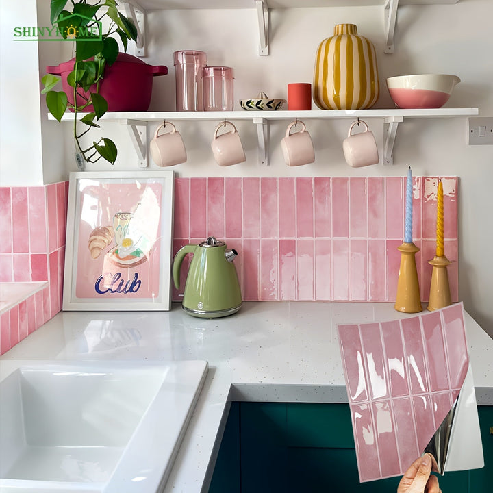 Self-adhesive 3D Wall Tile Panels for Kitchen and Bathroom | Stornfield