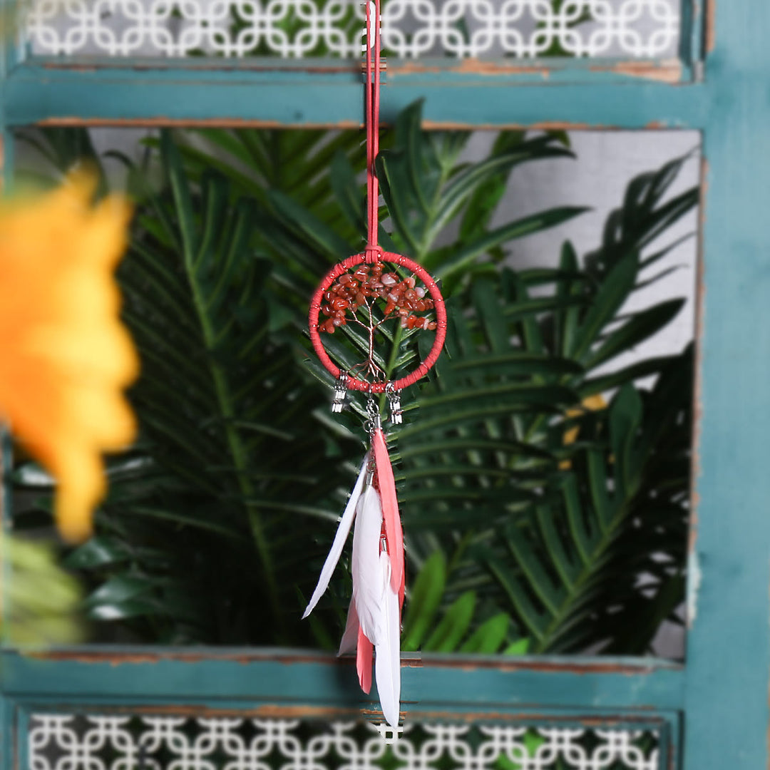 Stornfield | Frendorf Tree of Life Gemstone Dream Catcher Hanging Jewelry