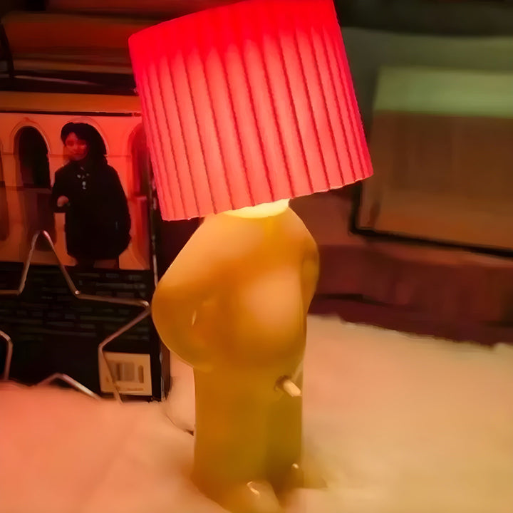 Stornfield | Lampe de table créative Sassy Boy – Éclairage unique pour chambre et espace de vie