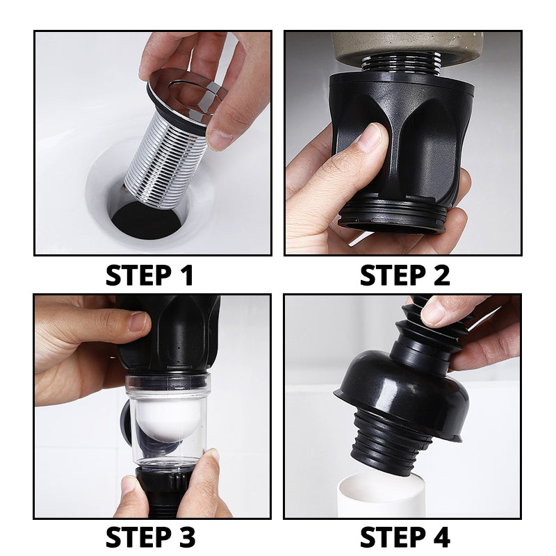 Flexible siphon drainage pipe | Stornfield