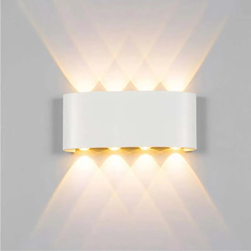 Stornfield | Wall Light Modern White LED Waterproof Lamp