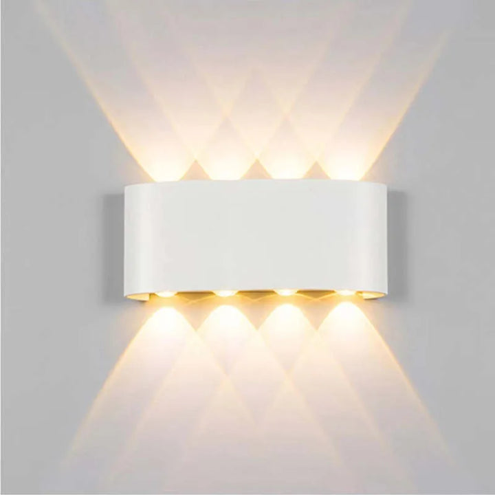 Stornfield | Wall Light Modern White LED Waterproof Lamp
