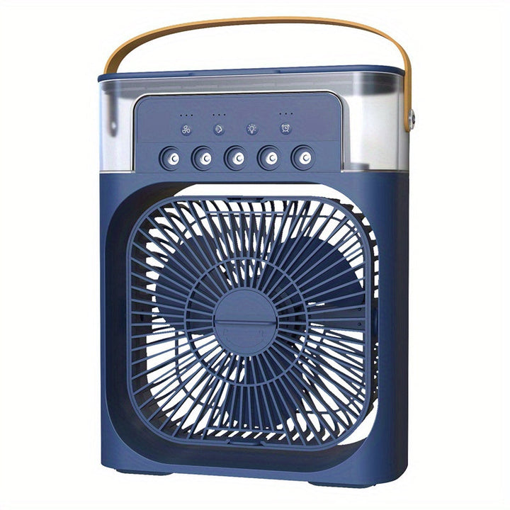 5A 2V Portable 600ml Spray Cooler Fan Desk USB Rechargeable Perfume Humidifier Air Conditioning A/C Cooling Fan 3 Wind Speeds | Stornfield