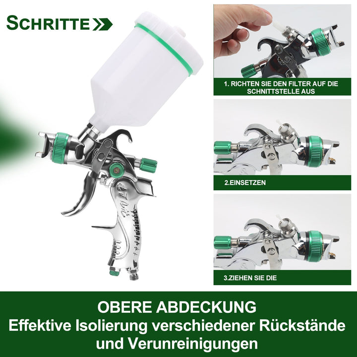 HVLP Spray Gun Spray Gun Set with Stainless Steel Nozzle | Stornfield