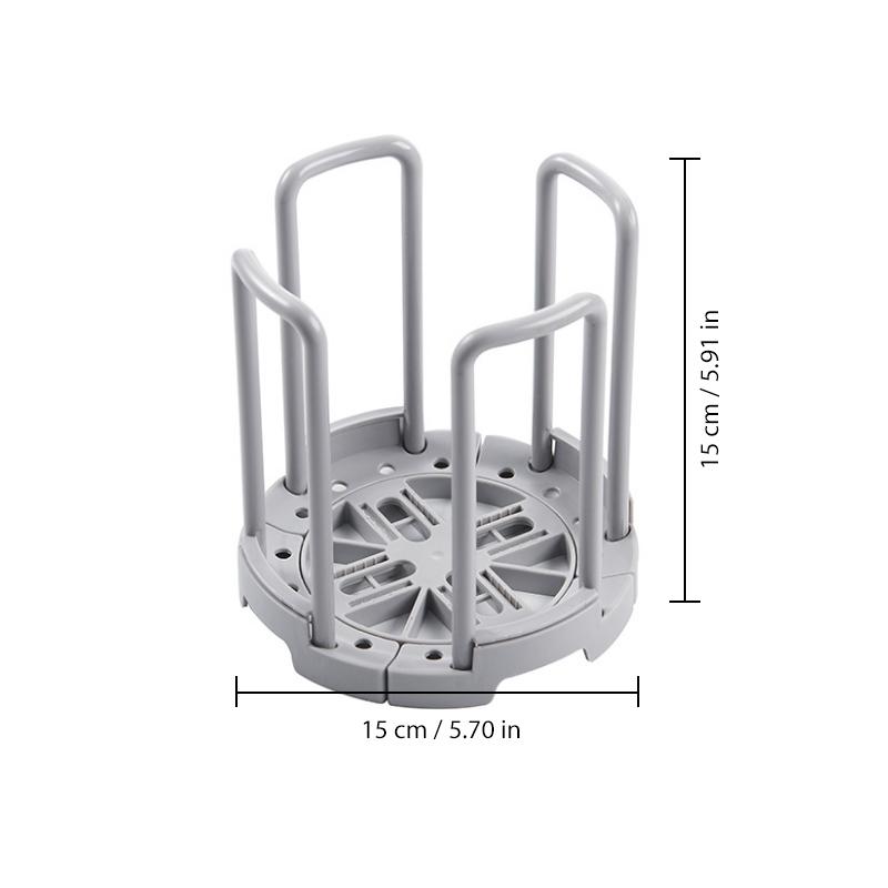 Retractable draining rack for bowls | Stornfield