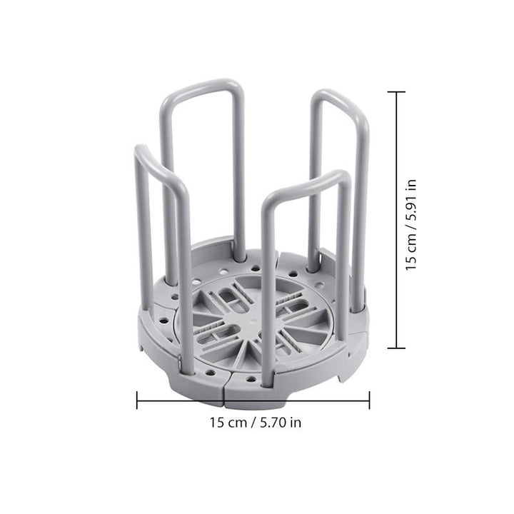 Retractable draining rack for bowls | Stornfield