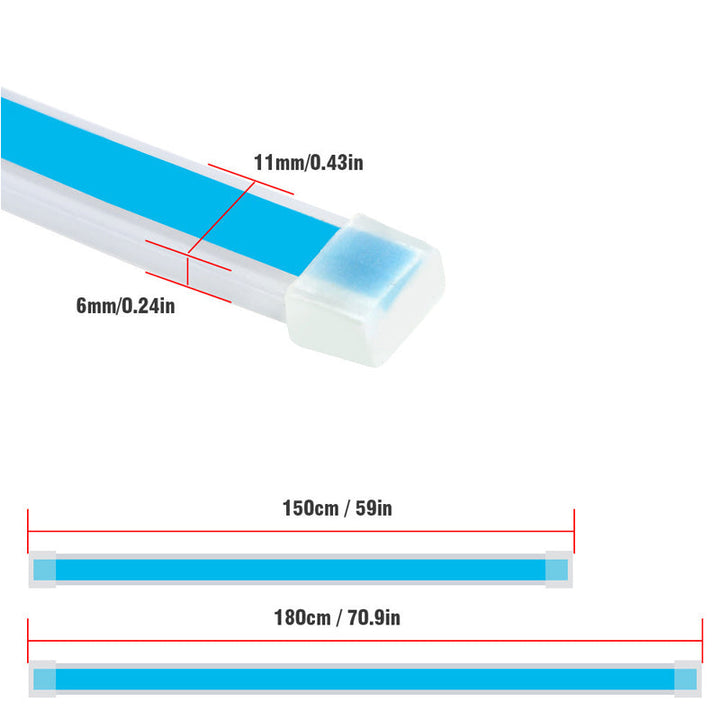 Dynamic Car Mudguard LED Strip Stornfield