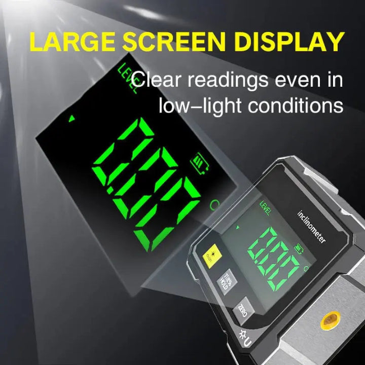 Precision Angle Meter AnglePro – Magnetic Digital Laser Level | Stornfield