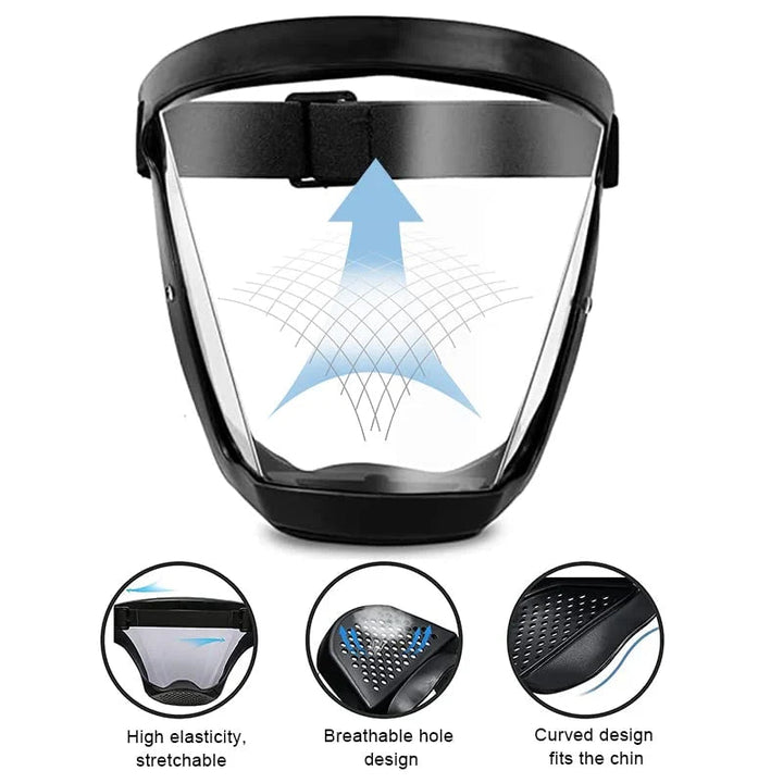 Face shield mask transparent – occupational safety | Stornfield
