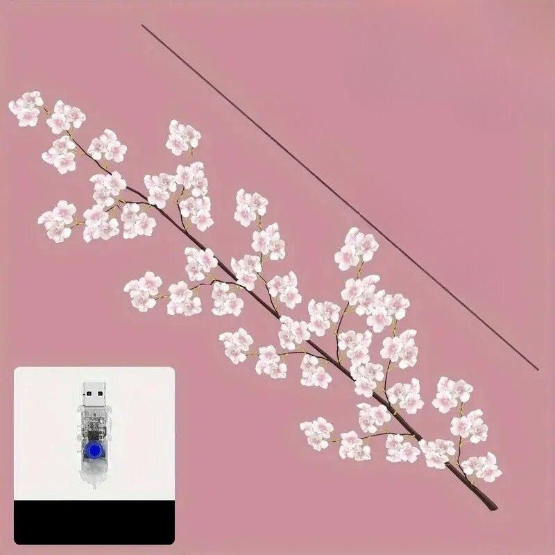 BlossomAura Light – Casual Cherry Blossom USB-powered LED Lamp | Stornfield