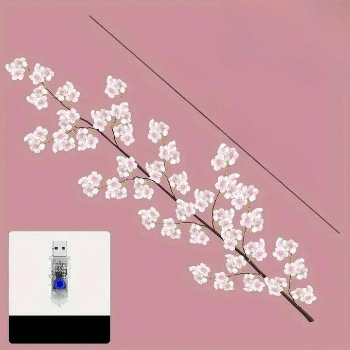 BlossomAura Light – Casual Cherry Blossom USB-powered LED Lamp | Stornfield