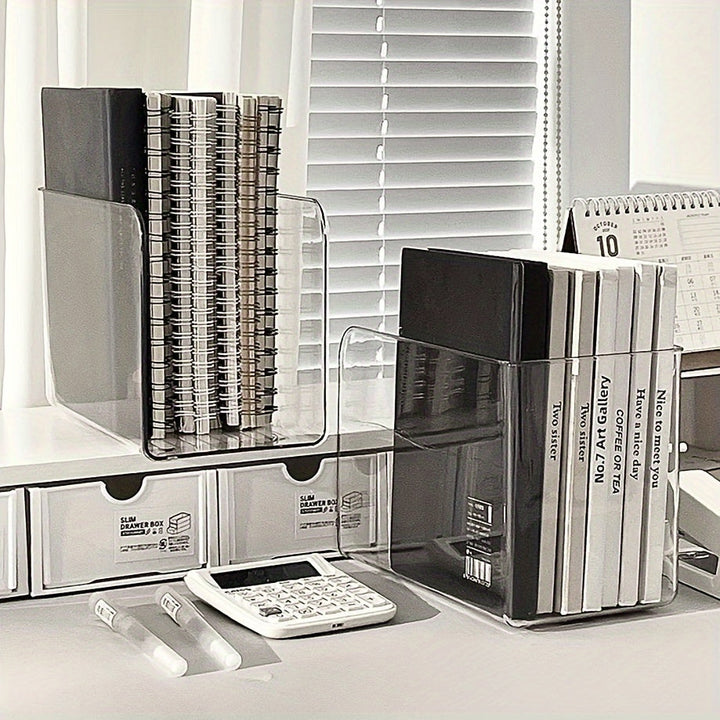 Clear Arc Bookend Stand | Stornfield