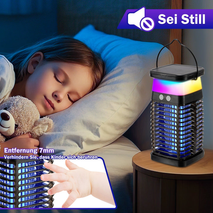 Solar Mosquito Repellent Lamp UV Light Mosquito Lamp RGB | Stornfield