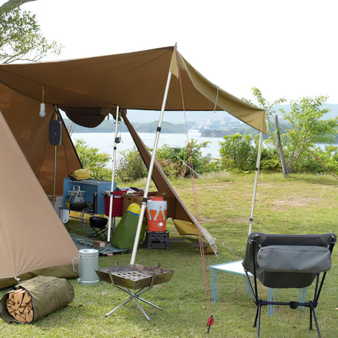 Telescopic pole for tents Adjustable Aluminum | Stornfield