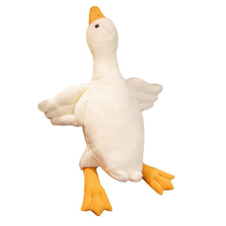 Stornfield | Large White Goose Marionette Plush Pillow