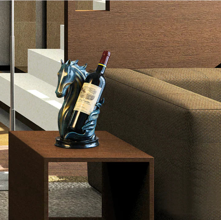Stornfield | SteedCellar - Elegant horse wine rack