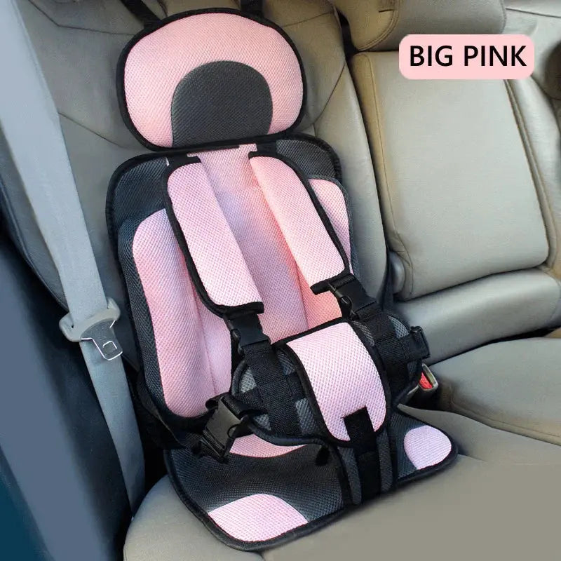 Stornfield | Portable Child Travel Car Seat | Foldable Safety Booster with 5-Point Harness | Ages 0–12 Years