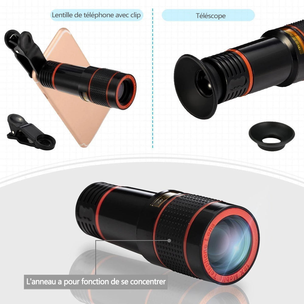 12X phone camera lens kit | Stornfield