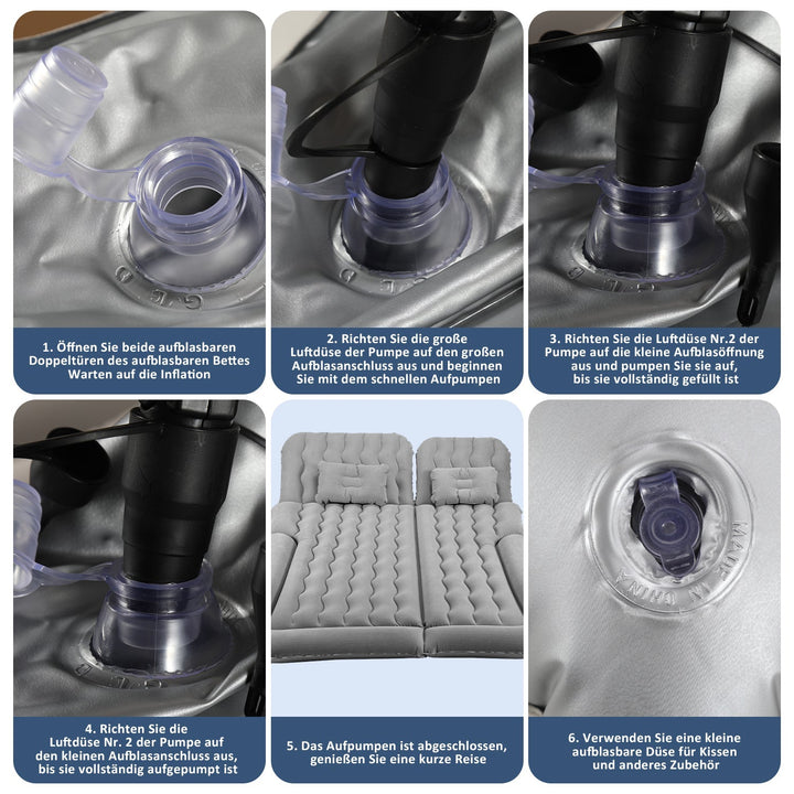 Air Bed Car Air Mattress with Pillow | Stornfield