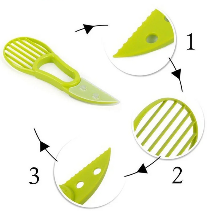 AvoMaster 3-in-1 Avocado Slicer Stornfield
