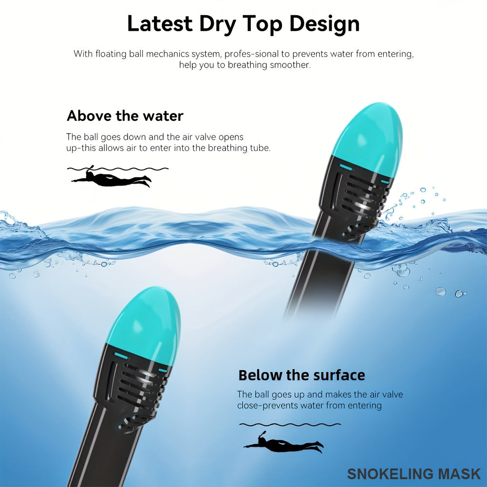 Full-face snorkel mask with 180° visibility | Stornfield