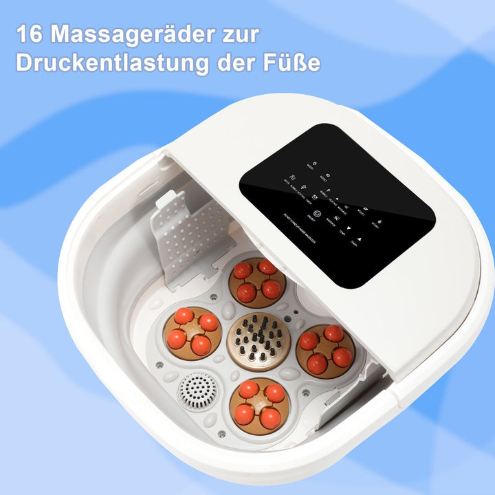 Electric foot massage device heating foldable | Stornfield