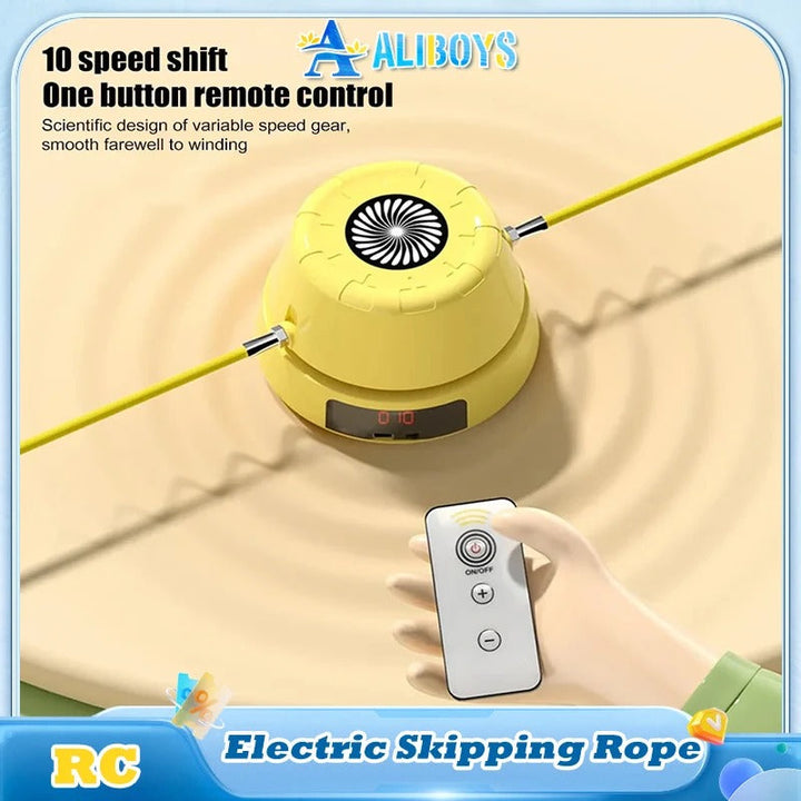 Smart Electronic Jump Rope Machine – Interactive Cardio Fitness Device for Family and Children | Stornfield