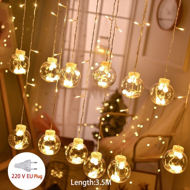 Stornfield | Fairy Lights with Heart-shaped Design