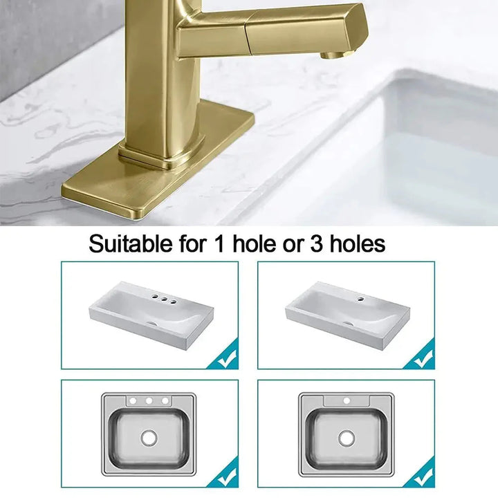 Faucet Plate Hole Tap Cover Deck Plate For Most Single Hole Faucet | Stornfield