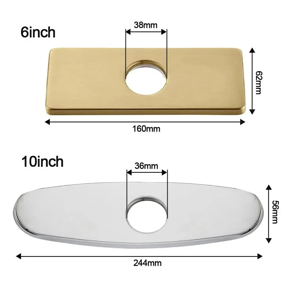 Faucet Plate Hole Tap Cover Deck Plate For Most Single Hole Faucet | Stornfield