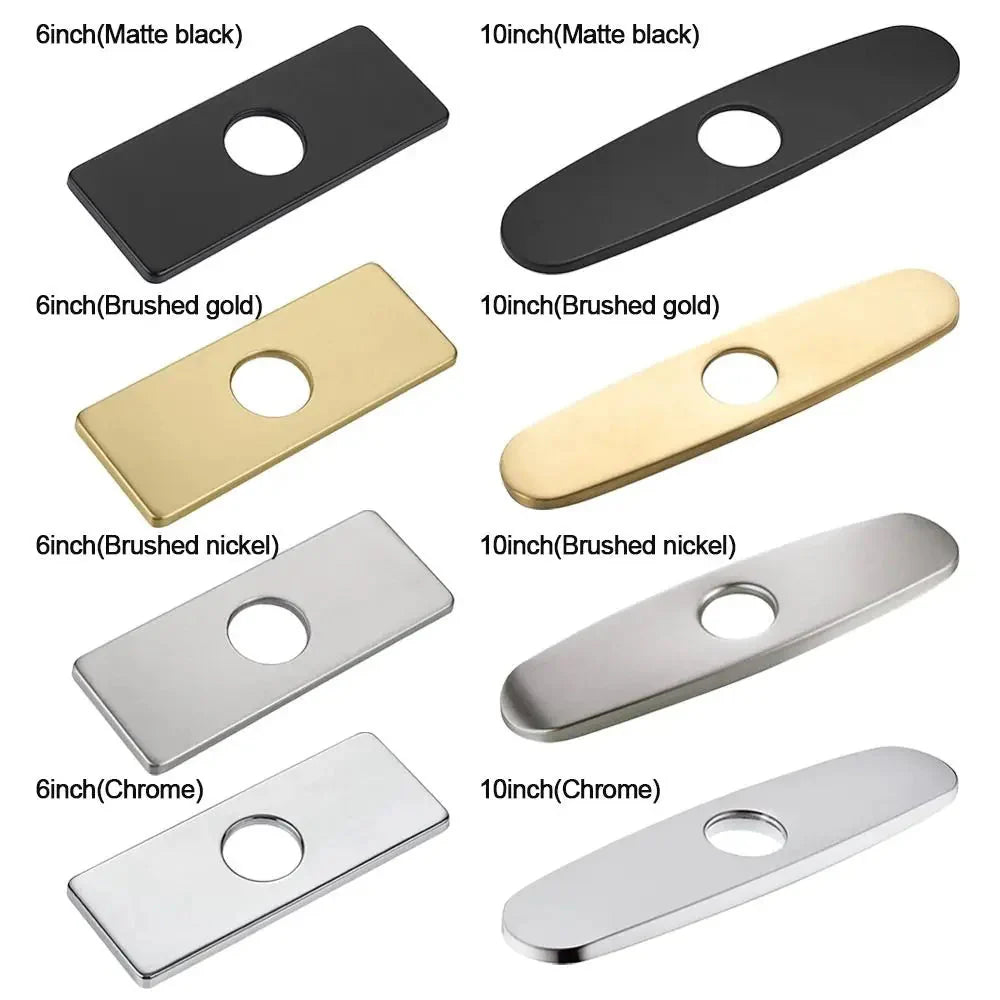 Faucet Plate Hole Tap Cover Deck Plate For Most Single Hole Faucet | Stornfield