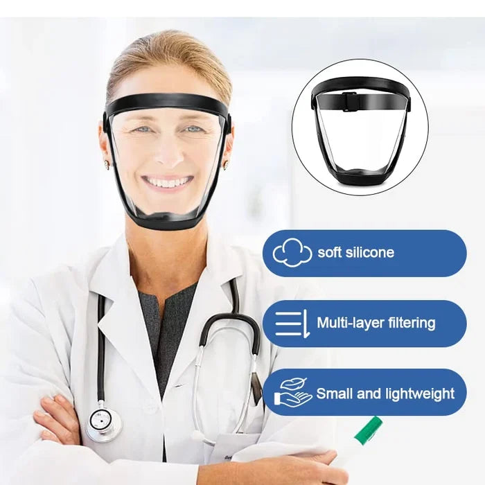 Face shield mask transparent – occupational safety | Stornfield