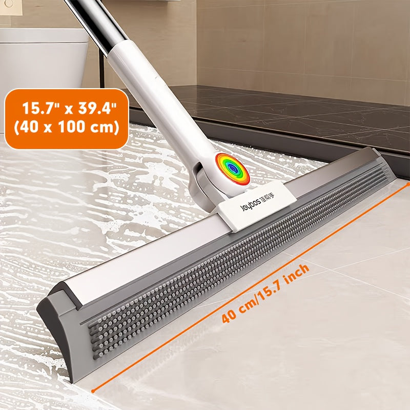 Floor wiper with rubber lip & TPE bristles | Stornfield