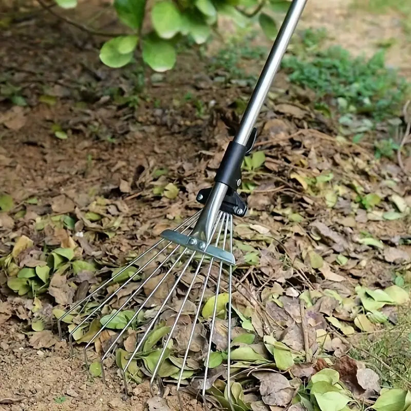 ergonomic garden rake for back-friendly work | Stornfield