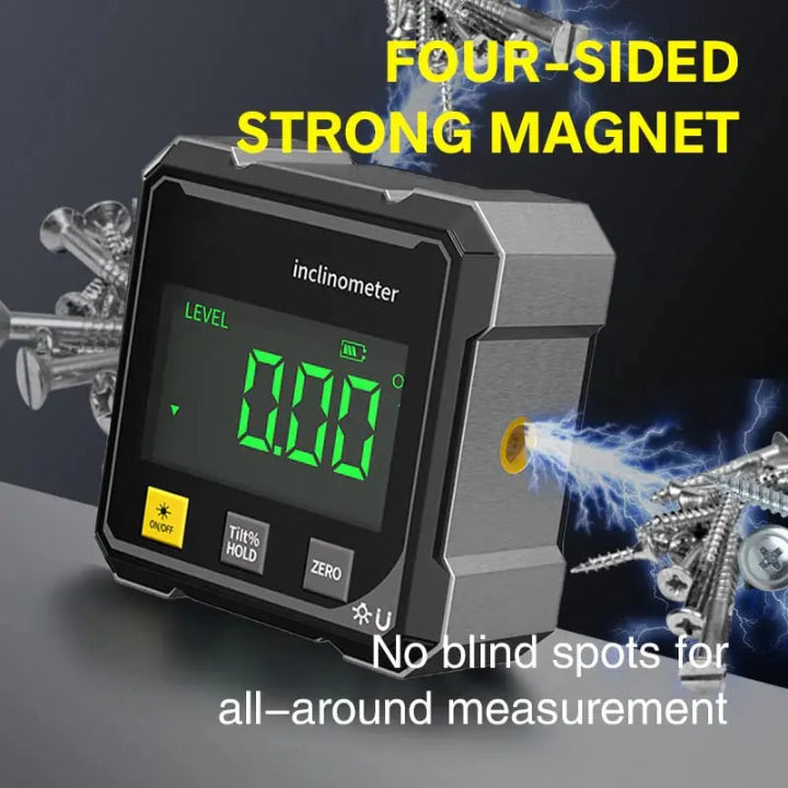 Precision Angle Meter AnglePro – Magnetic Digital Laser Level | Stornfield