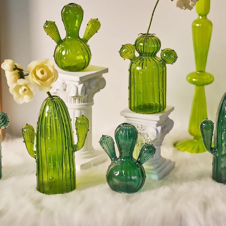 Cactus Glass Vase | Stornfield