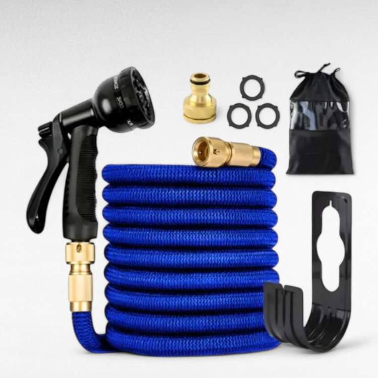 AquaGlide Expandable Garden Hose — Finally watering effortlessly without knots and stress | Stornfield