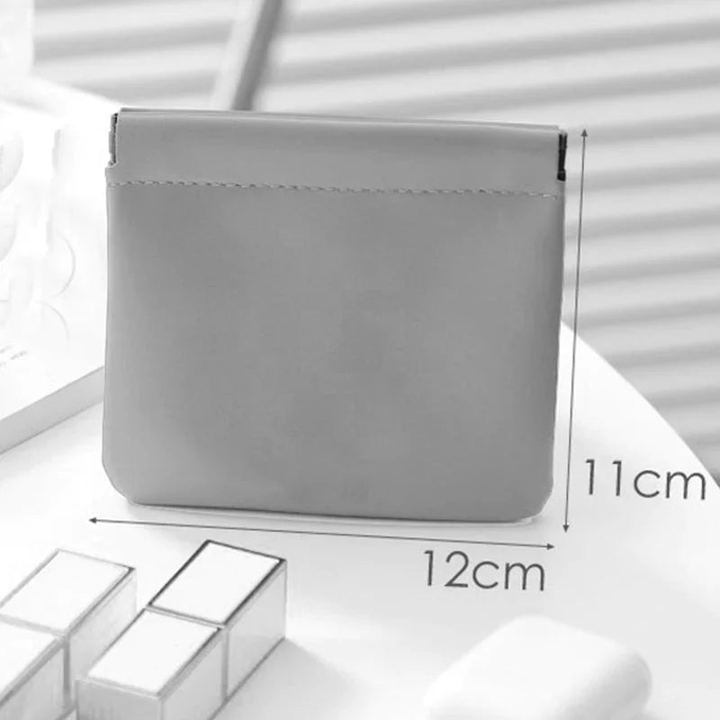 PU Leather Pocket Cosmetic Bag | Stornfield
