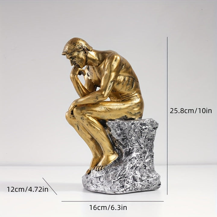 Stornfield | Creative Character Sculpture, Thinker Decoration